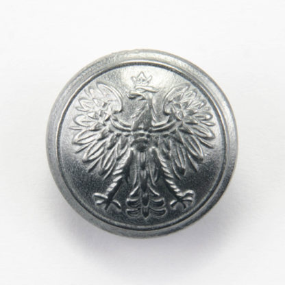 Polski guzik wojskowy wzór 1928 z orzełkiem cyna śr. 22 mm