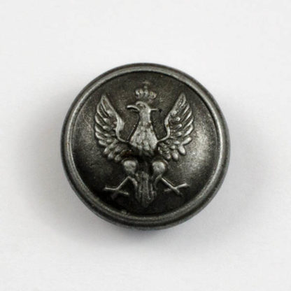 Przypinka wojskowa z orłem wz. 1927 kolor stare srebro
