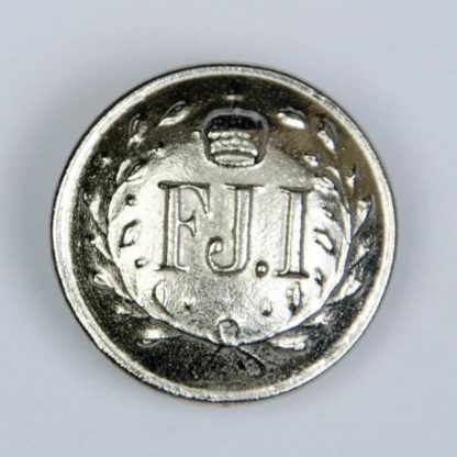 Austro-węgierski guzik Franciszek Józef I śr. 21 mm, kolor srebrny