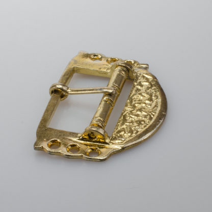 Ozdobna sprzączka do paska, kolor złoty, rozmiar 58 x 41 mm