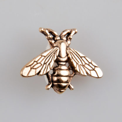 Pszczoła znaczek na pin/ szpilkę kolor miedź