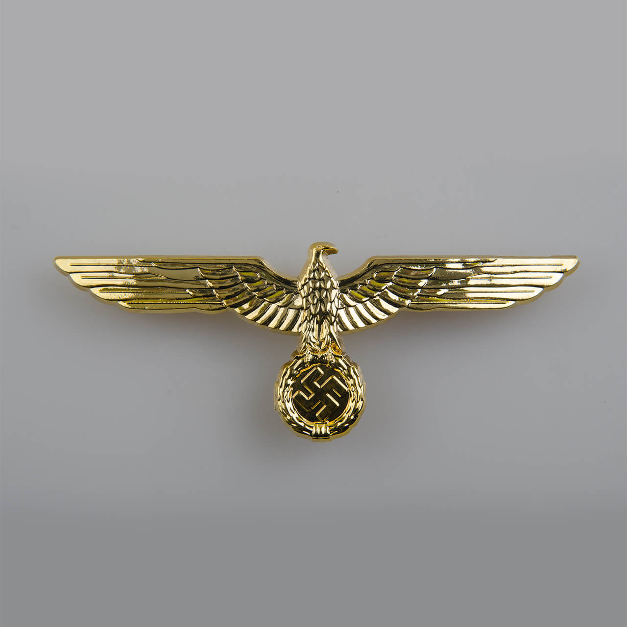 Złoty Orzeł Niemiecki do czapki oficerskiej, oficera Wehrmachtu - III Rzesza