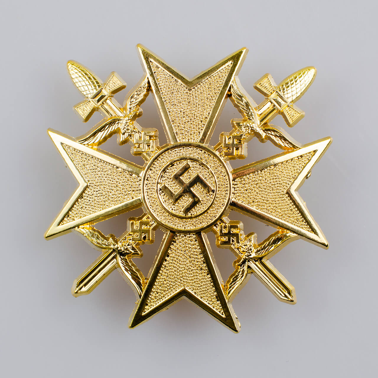 Złoty Krzyż Hiszpanii (Goldenes Spanienkreuz mit Schwertern) - III Rzesza