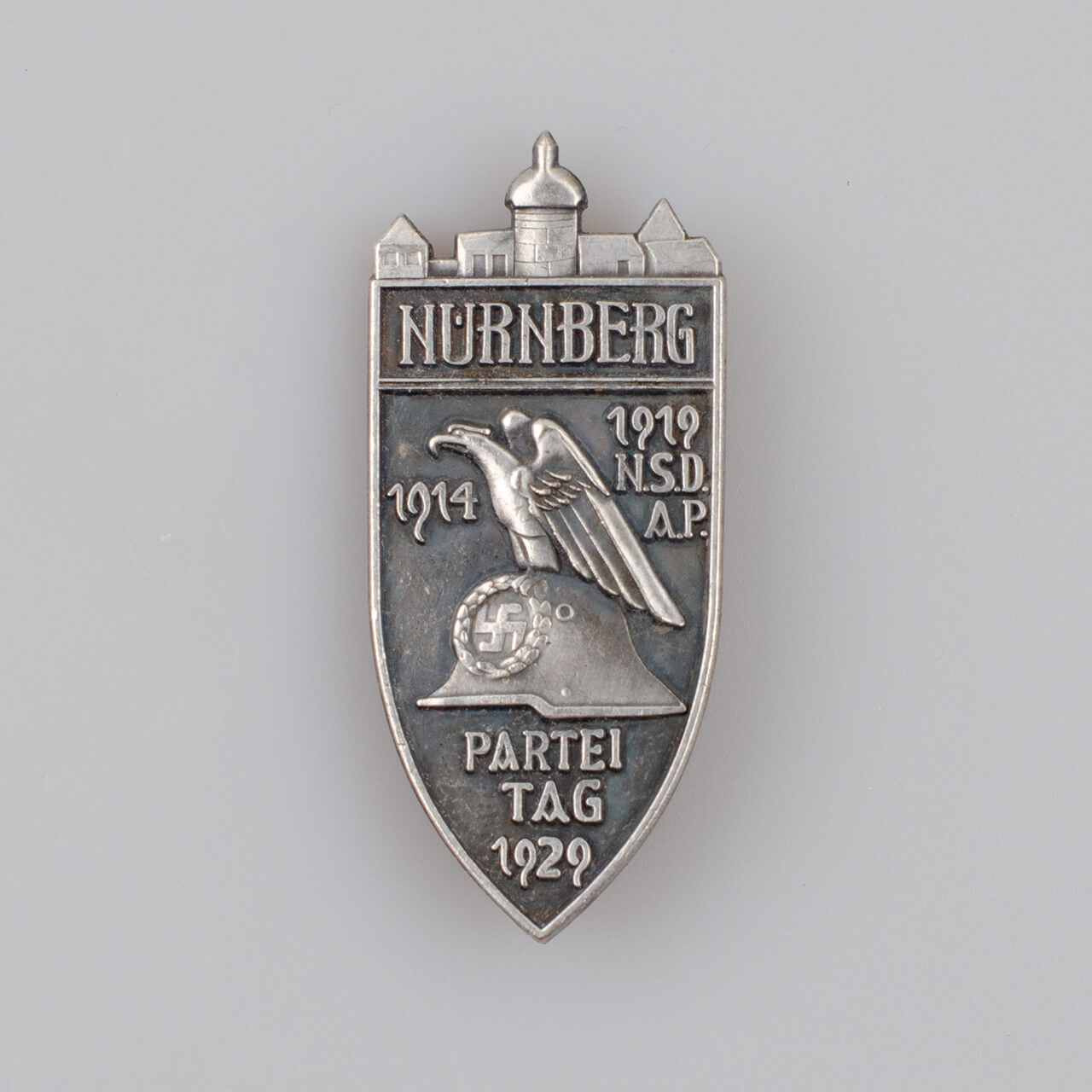 Odznaka Dnia Partii Norymberskiej 1929 (Das Nürnberger Parteiabzeichen von 1929 ) - III Rzesza